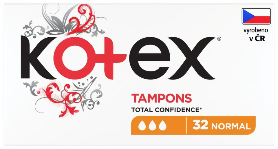 Tampony Kotex - normal, 32 ks