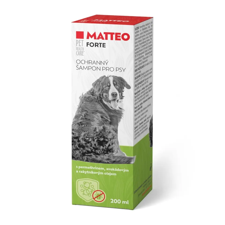 Farmacia Care Šampon MATTEO antiparazitní pro psy 200 ml PHC