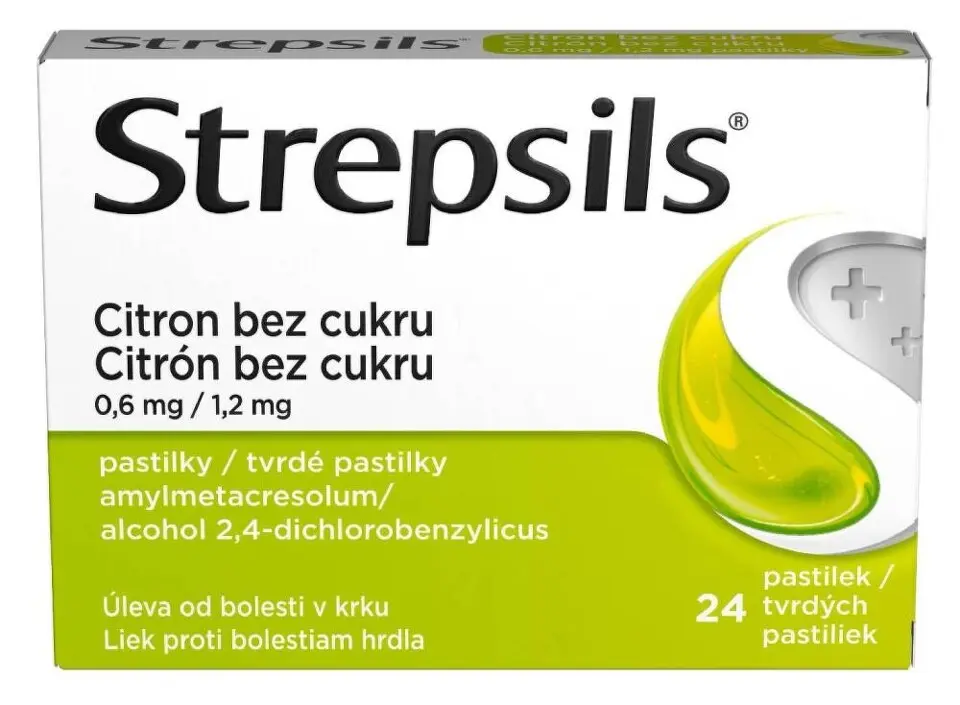 STREPSILS CITRON BEZ CUKRU 0,6MG/1,2MG PAS 24