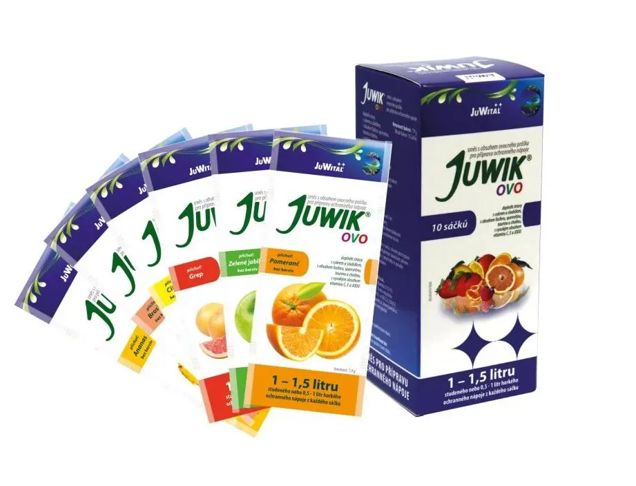 JuWital Juwik OVO nápoj v prášku mix 10ks