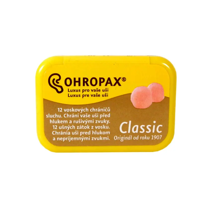 Ohropax Chránič sluchu Classic 12ks