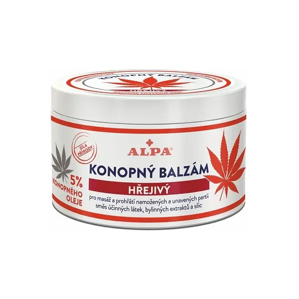 ALPA Konopný balzám hřejivý, 250 ml
