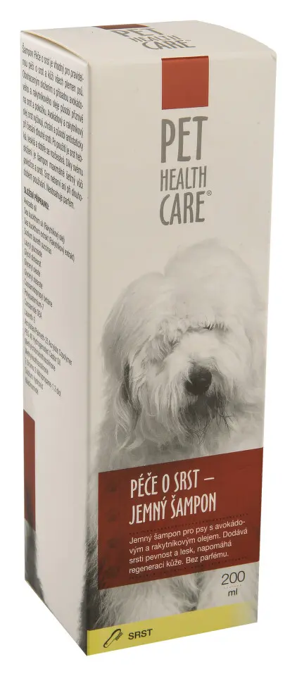 PET HEALTH CARE Péče o srst - jemný šampon 200ml