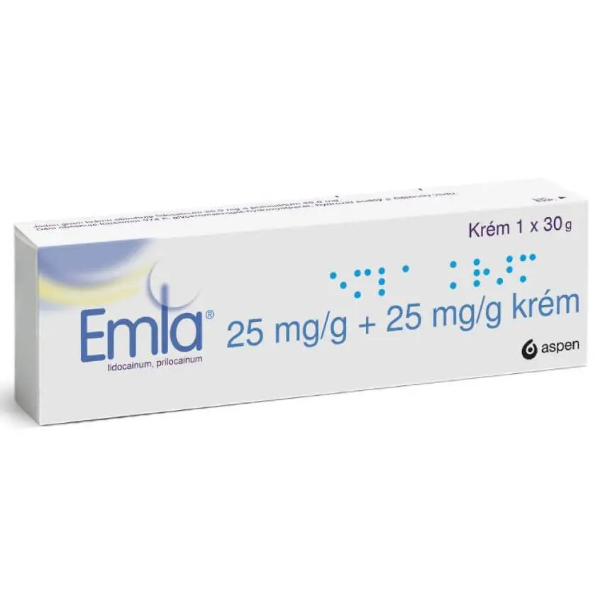 EMLA 25MG/G+25MG/G CRM 1X30G