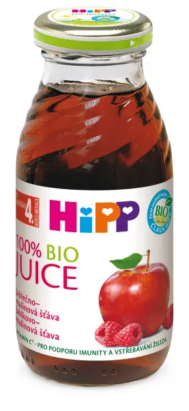 HiPP BIO Jablečno-malinová šťáva 200ml