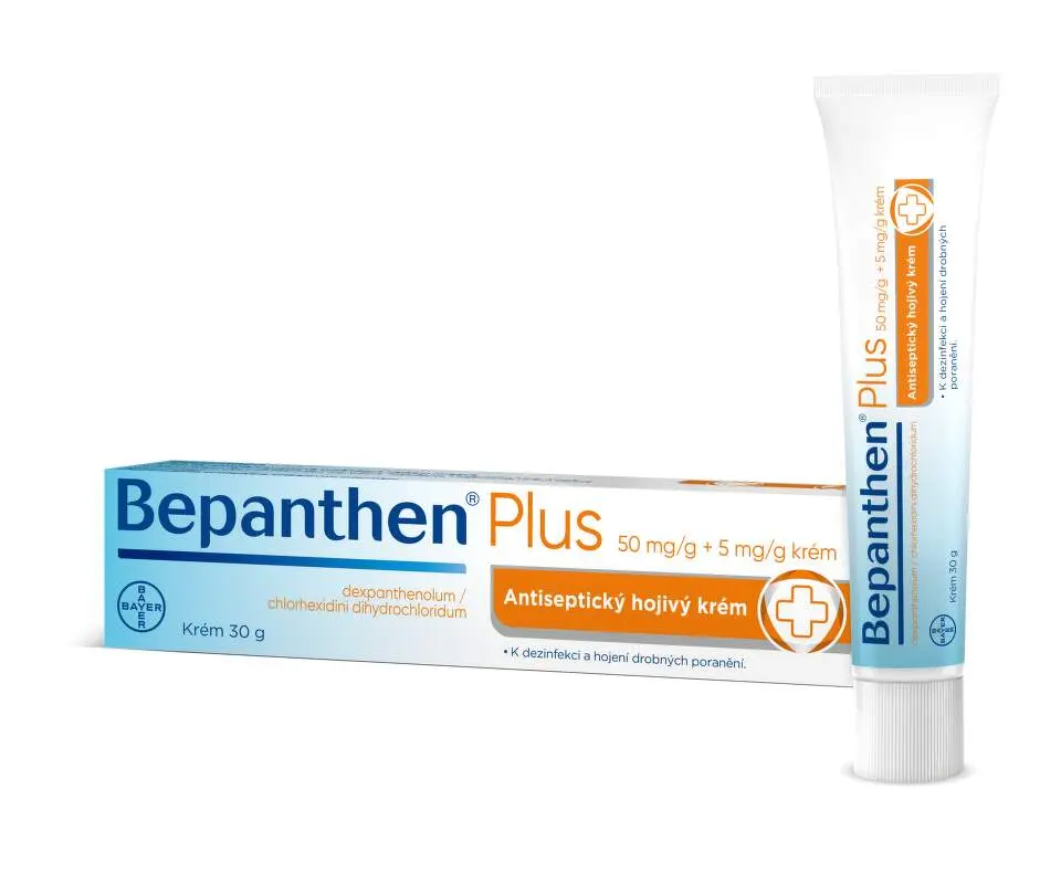 Bepanthen Plus 50mg/g + 5mg/g krém 30g