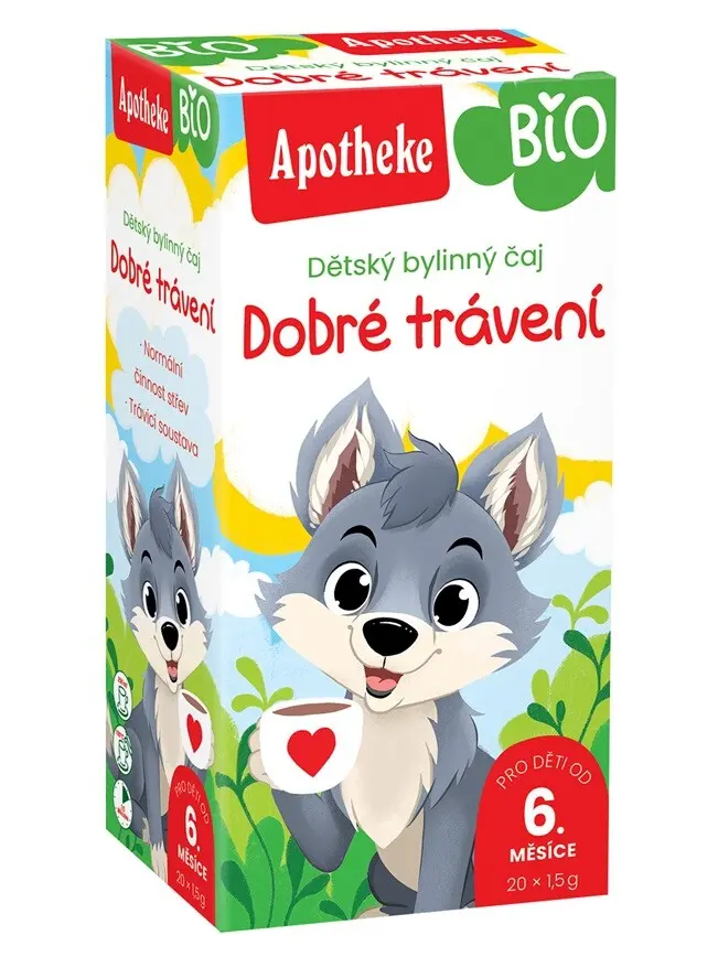 Mediate – Apotheke Dětský dobré trávení BIO 20 n.s. Apotheke