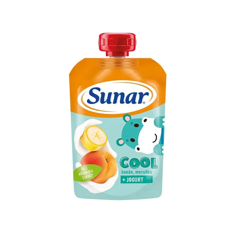Sunar Ovocná kapsička Cool banán, meruňka, jogurt 110 g