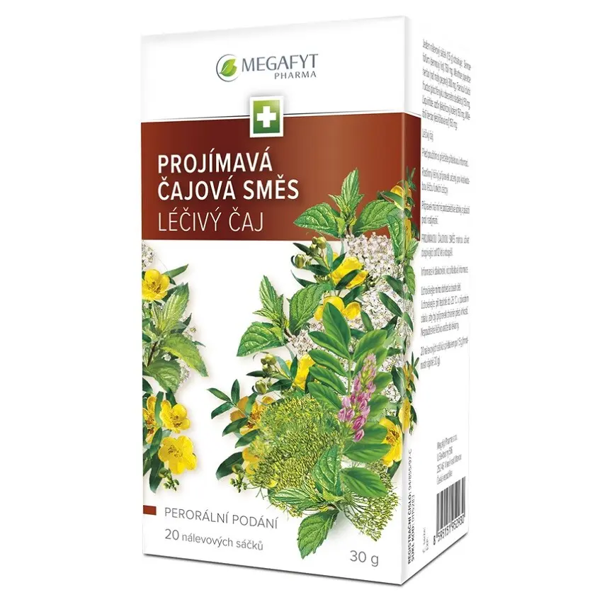 Megafyt Projímavá čajová směs 20 nálevových sáčků