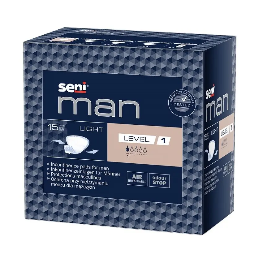 Seni Man Light inkon.vložky Level 1 15ks