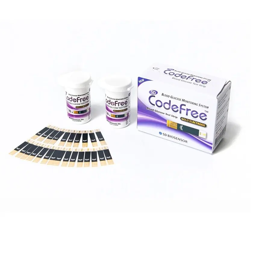 PROUŽKY DIAGNOSTICKÉ SD-CODEFREE INZULÍNOVÝ REŽIM,2X25KS PROUŽKŮ, pro SD Codefree a