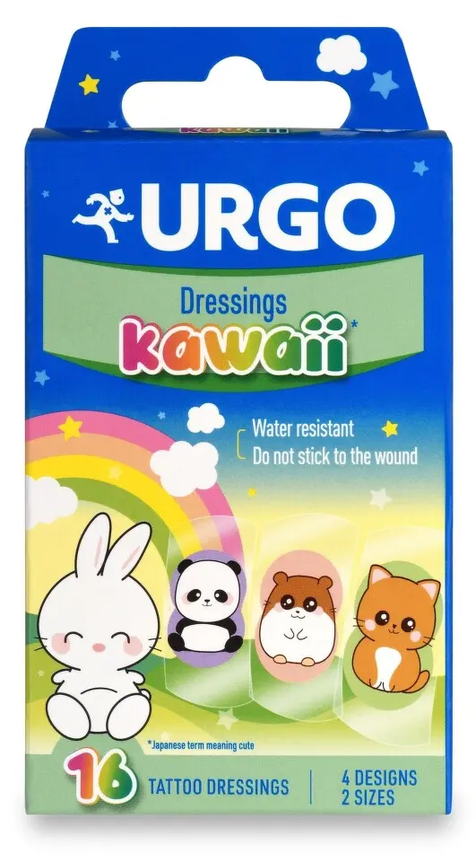 URGO Kawaii náplasti dětské 16ks