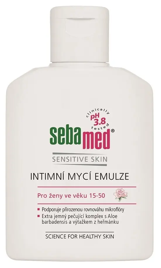 SEBAMED Intimní mycí emulze s pH 3,8 cestovní balení 50 ml