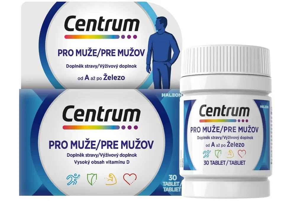 Centrum multivitamín pro muže 30 tablet