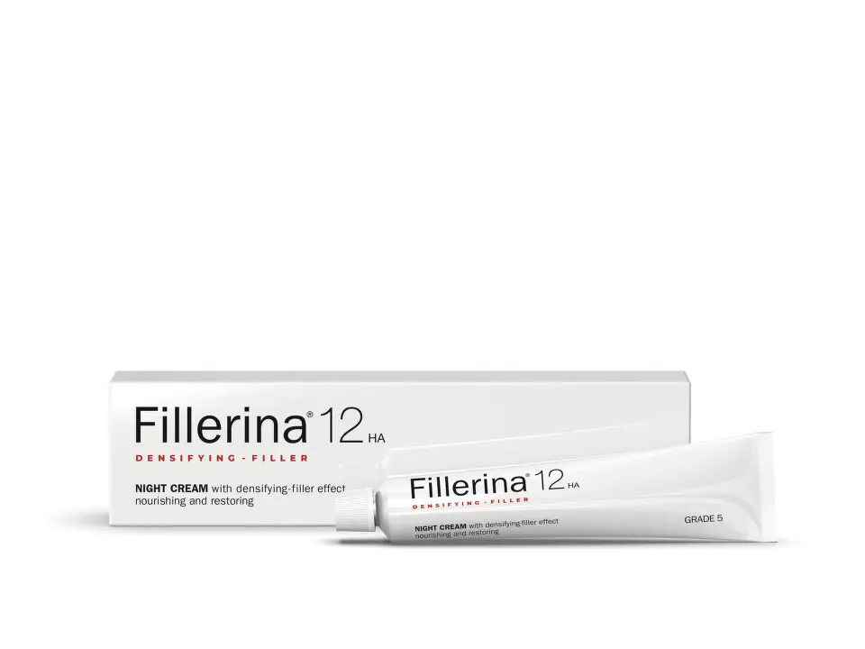 FILLERINA 12HA noční krém proti vráskám (stupeň 5), 50 ml