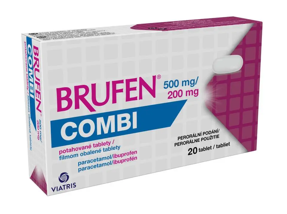BRUFEN COMBI 500MG/200MG TBL FLM 20
