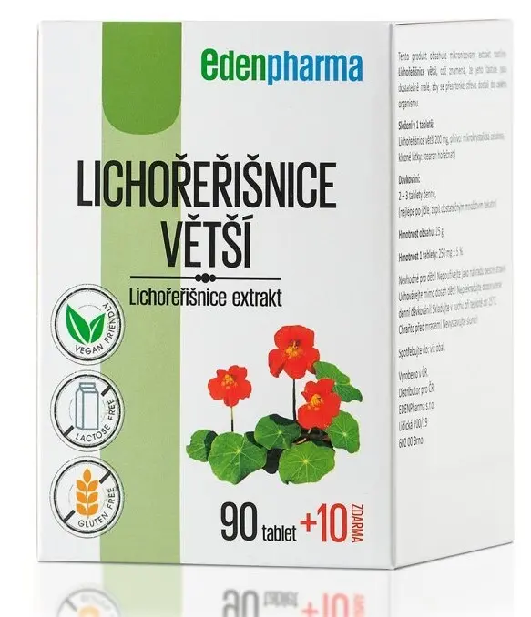 EDENPHARMA Lichořeřišnice větší 100 tablet