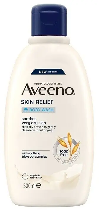 Aveeno Hydratační sprchový gel bez parfemace Skin Relief (Body Wash) 500 ml