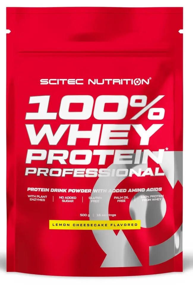 Scitec Nutrition 100% WP Professional 500g lemon cheesecake