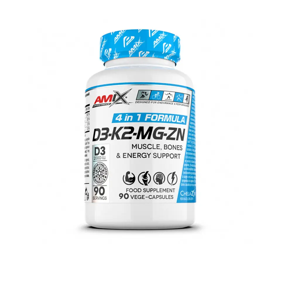 Amix D3-K2-Mg-Zn 90 vege capsules