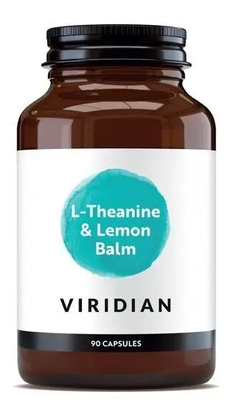 Viridian L-Theanine & Lemon Balm 90 kapslí