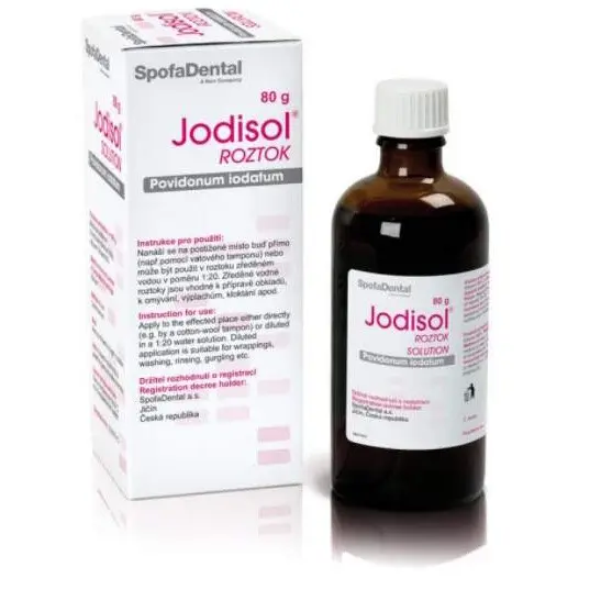 JODISOL 38,5MG/G DRM SOL 80G