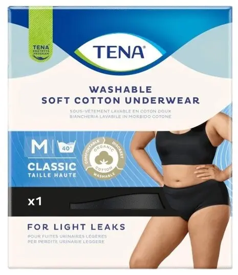 TENA Washabl.Soft Cott.Under.M čer.ink.kalh.84682