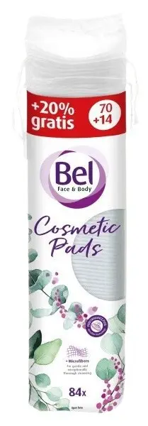 Bel Face&Body Cosmetic odlič. tamp. kulaté 70+14ks