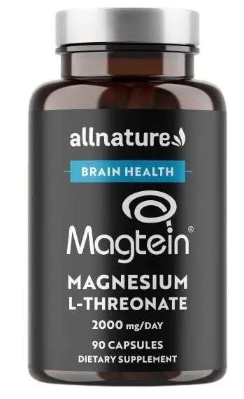 Allnature Magtein Magnesium L-Treonate cps.90