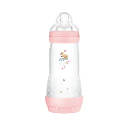 MAM Lahev PerfectStart Anti-Colic 4+m růžová 320ml