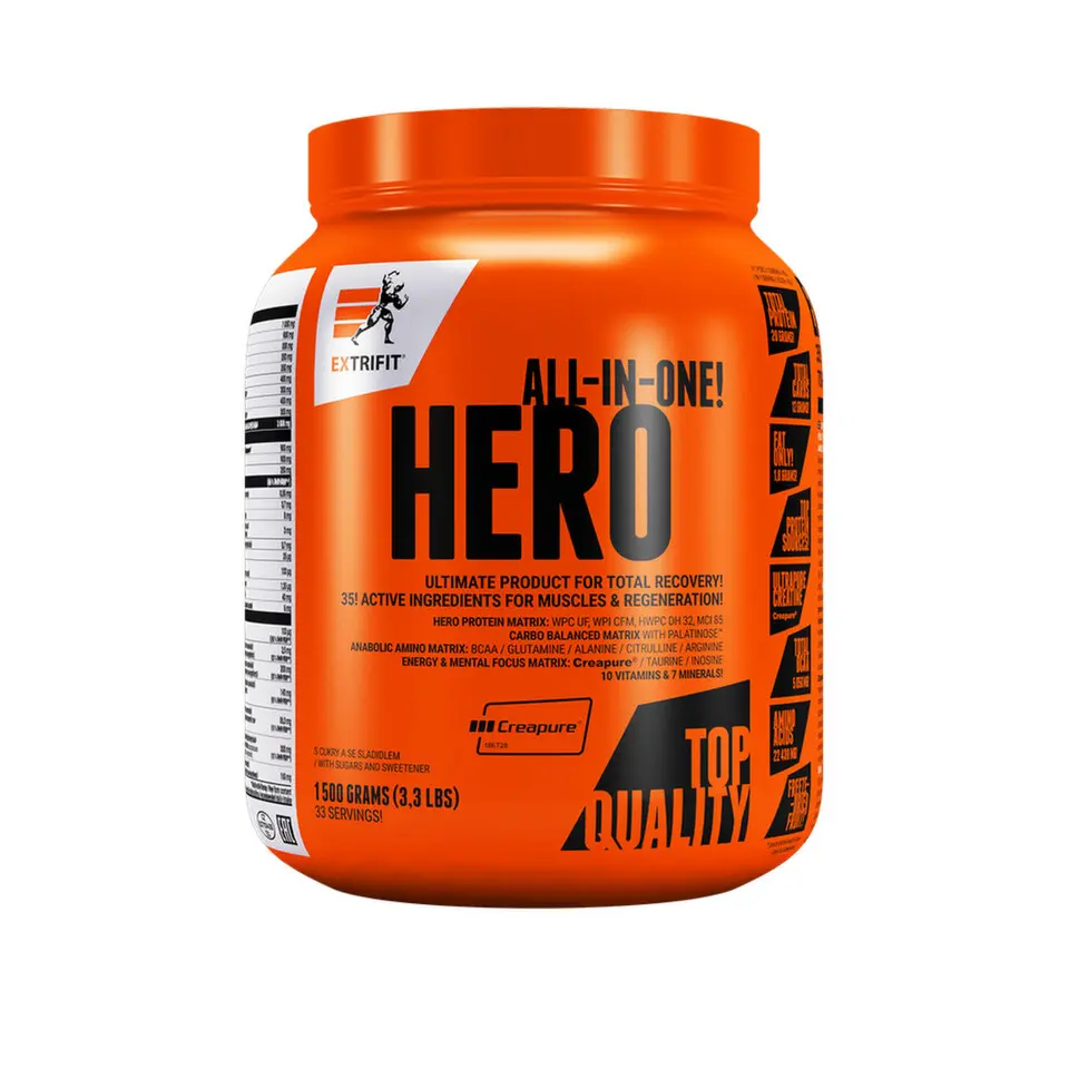 EXTRIFIT Hero syrovátkový protein čokoláda 1500 g