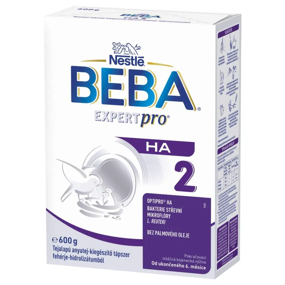 BEBA EXPERTpro HA 2 pokračovací kojen.mléko 600g