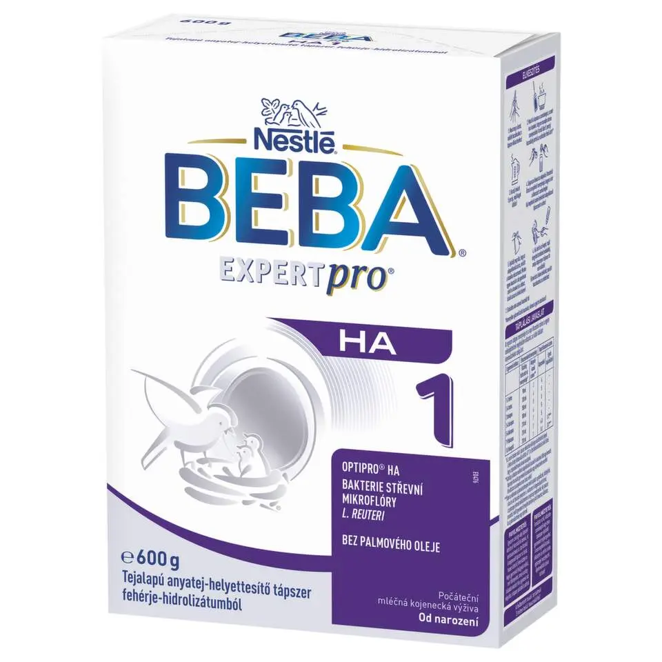 BEBA EXPERTpro HA 1 počáteční kojenecké mléko 600g