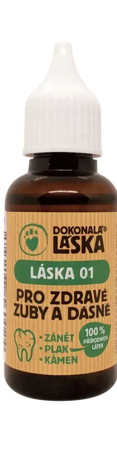 Láska 01 Pro Zdravé Zuby A Dásně Psů 50ml