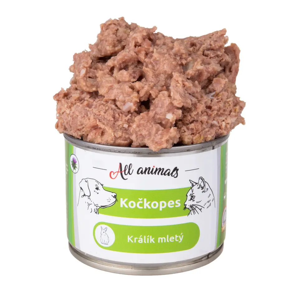 All Animals kočkopes konz. Králík mletý 200g