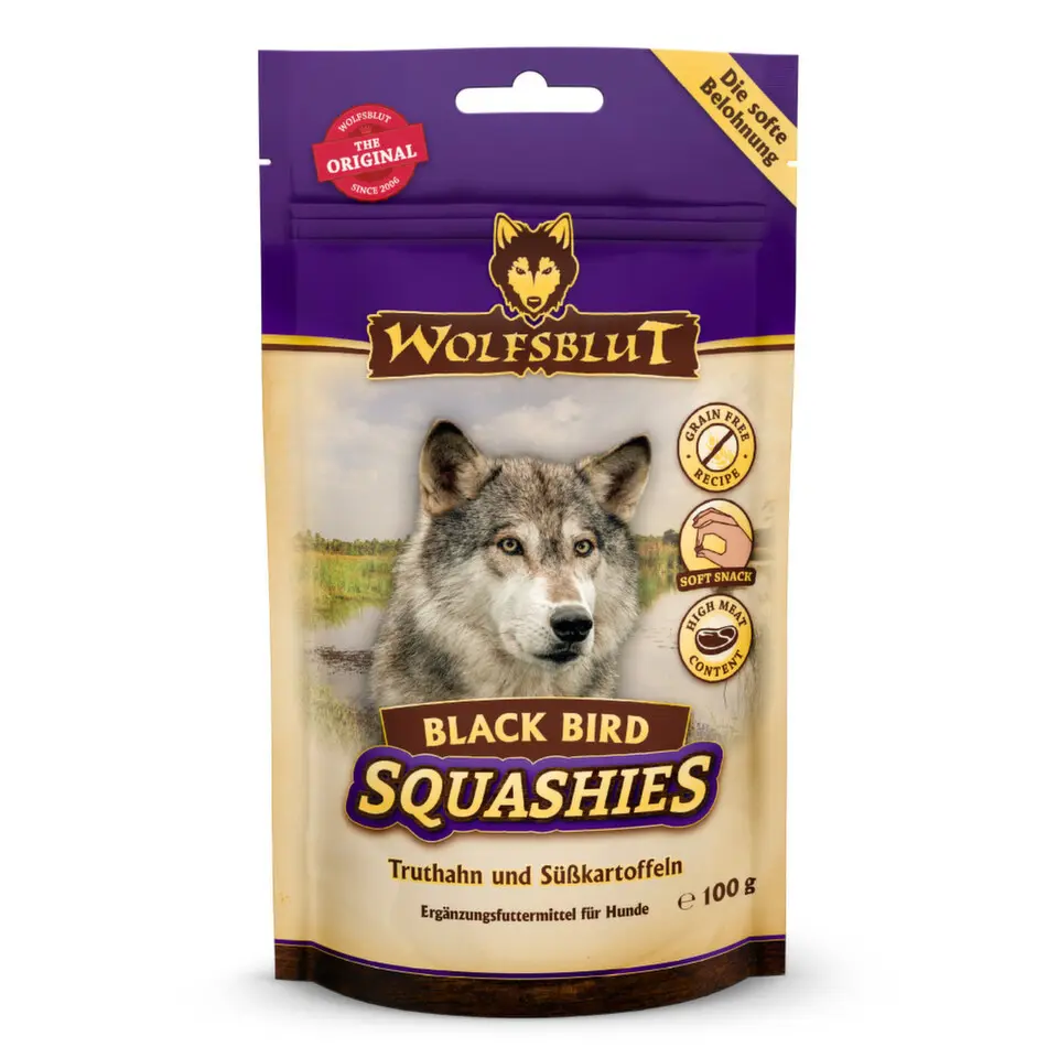 Wolfsblut Dog Squashies Black Bird 100 g