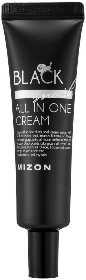 Mizon Pleťový krém s filtrátem sekretu Afrického černého hlemýždě 90% (Black Snail All In One Cream)