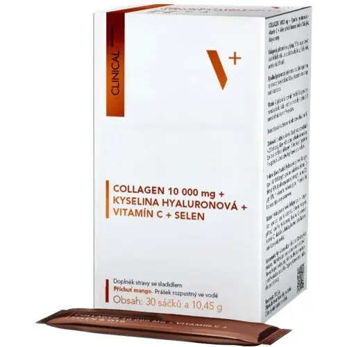 Clinical Collagen+k.Hyal.+vit.C+sel.mango30x10.45g