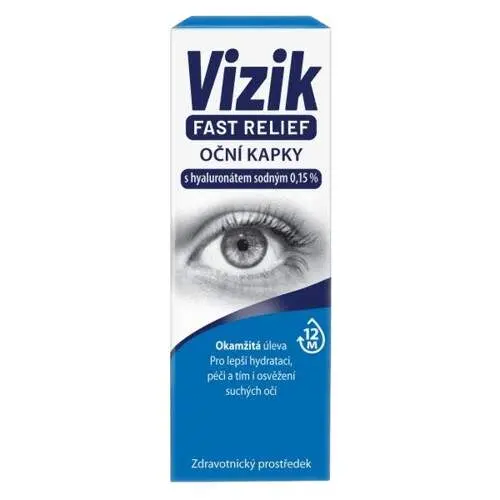 Vizik Fast Relief oční kapky 10ml