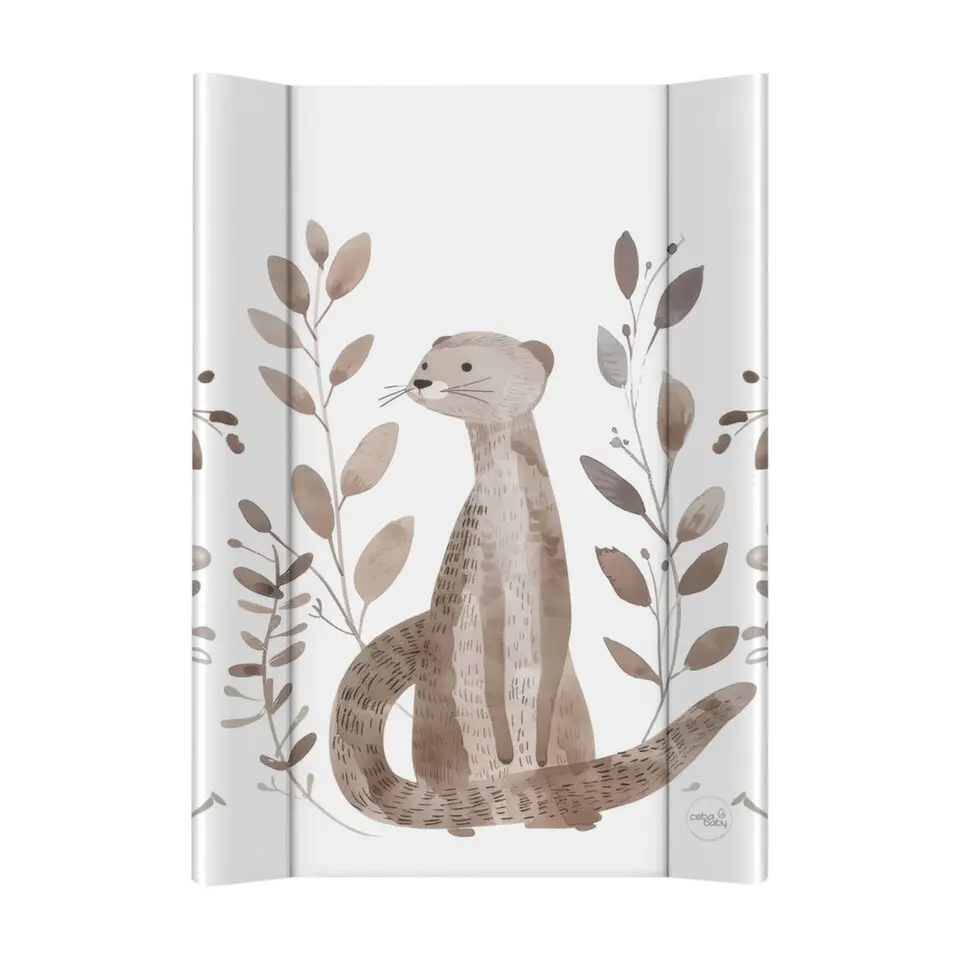 CEBA BABY Podložka přebalovací 2-hranná měkká (50x70) Basic Clever Otter