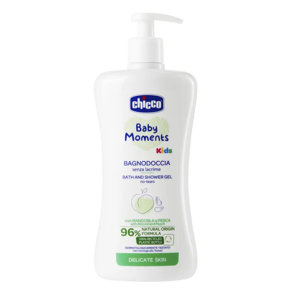 CHICCO Sprchový gel Baby Moments Kids 500 ml, 0m+