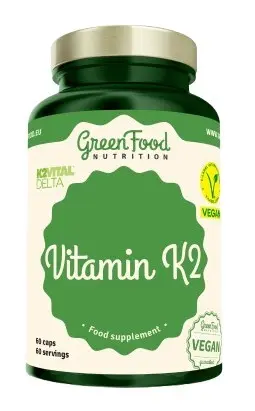 GreenFood Vitamín K2 60 kapslí