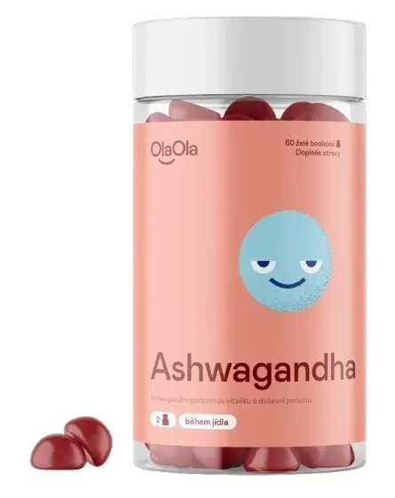 OlaOla Ashwagandha 60 želé bonbónů