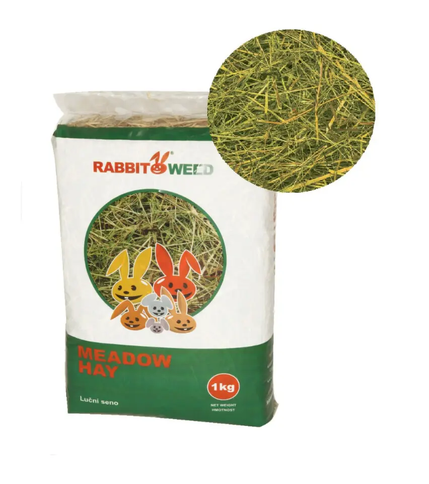 RabbitWeed Seno luční 1kg