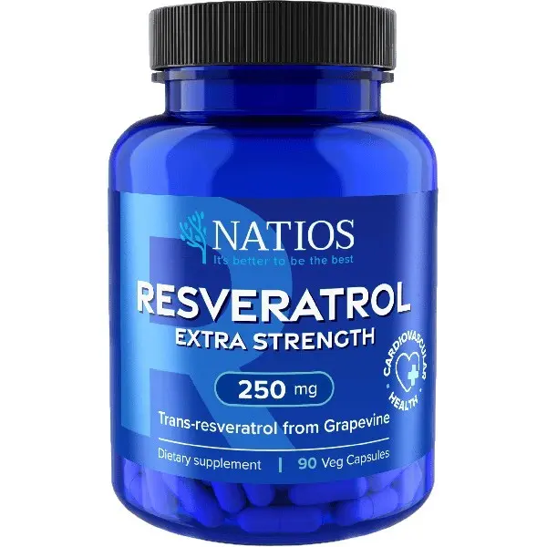 NATIOS Resveratrol, Extra Strength