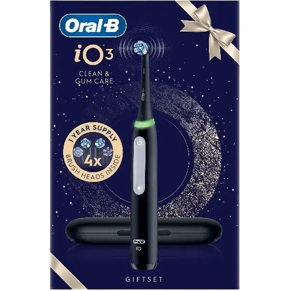 Oral-B Holiday set iO3 elek.kart.+3 náhr.hl.pouzd.