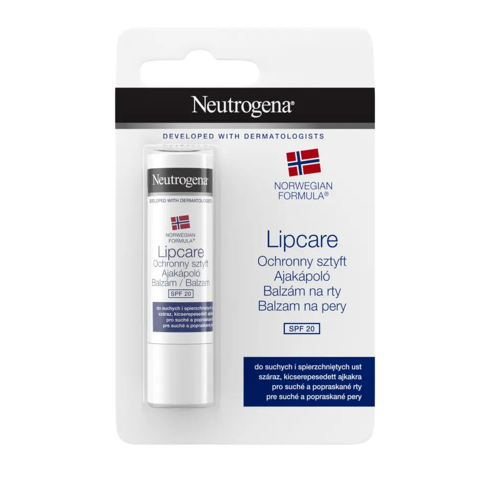 Neutrogena Norwegian Formula SPF20 Lip Care balzám na rty 4,8 g