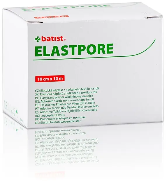 ELASTPORE Náplast fixační 10cmx10m 1ks