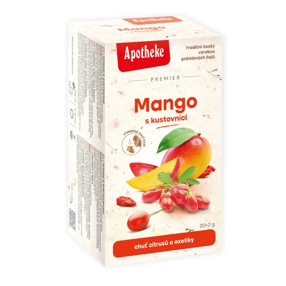 Apotheke Ovocný čaj Kustovnice a mango