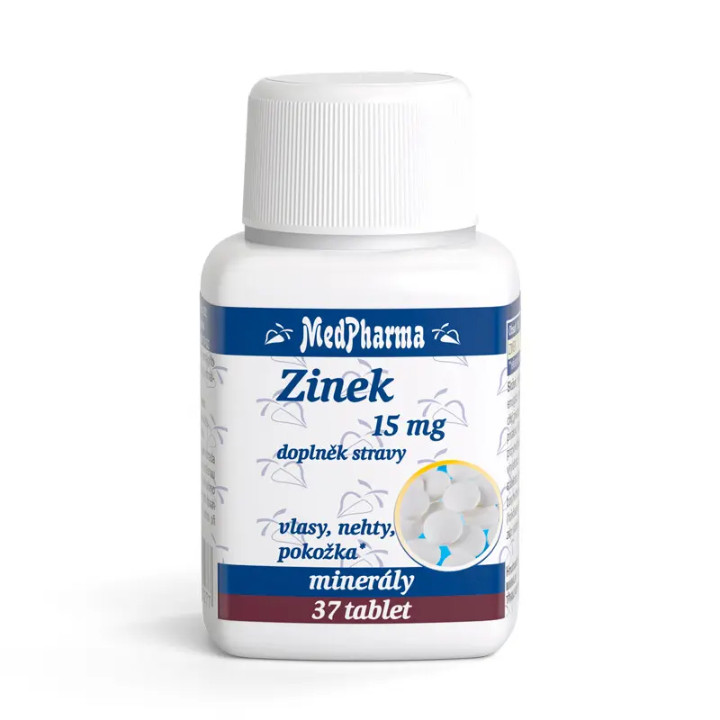 MedPharma Zinek 15mg tbl.37